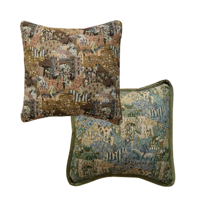 Olivia Tapestry Pillow: 22 x 22
