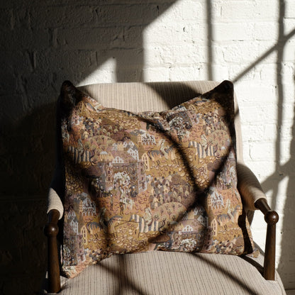 Olivia Tapestry Pillow: 22 x 22