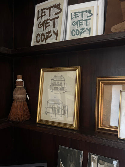 Architectural Drawing Art I| Vintage
