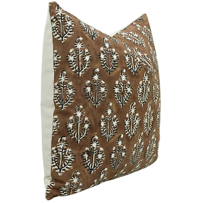 Unique Design Block Duck Canvas Pillow Cover - Neelgagan: Thick Cotton / One Side Print / 20x20 Inch