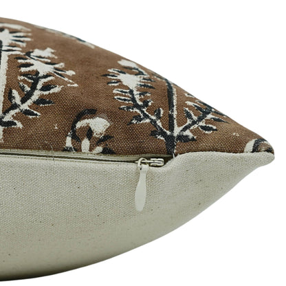 Unique Design Block Duck Canvas Pillow Cover - Neelgagan: Thick Cotton / One Side Print / 20x20 Inch
