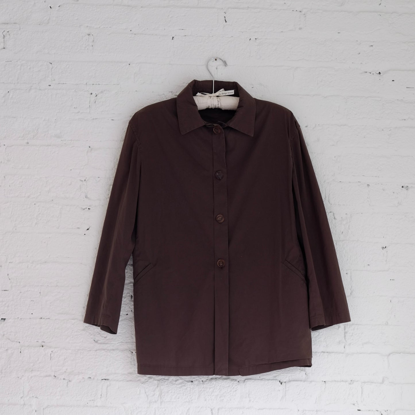 90s vintage jil sander brown utility jacket