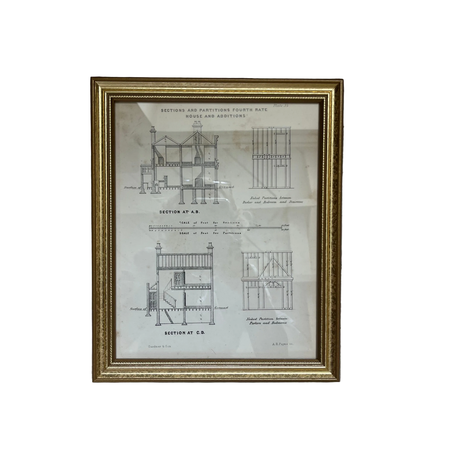 Architectural Drawing Art II | Vintage