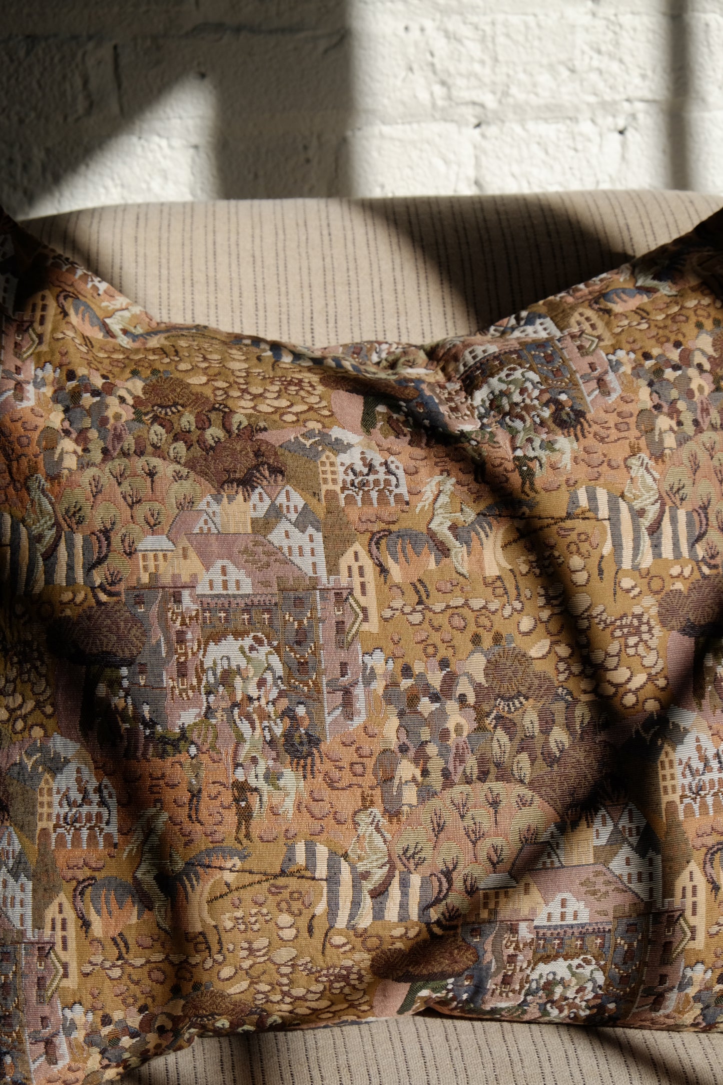 Olivia Tapestry Pillow: 22 x 22