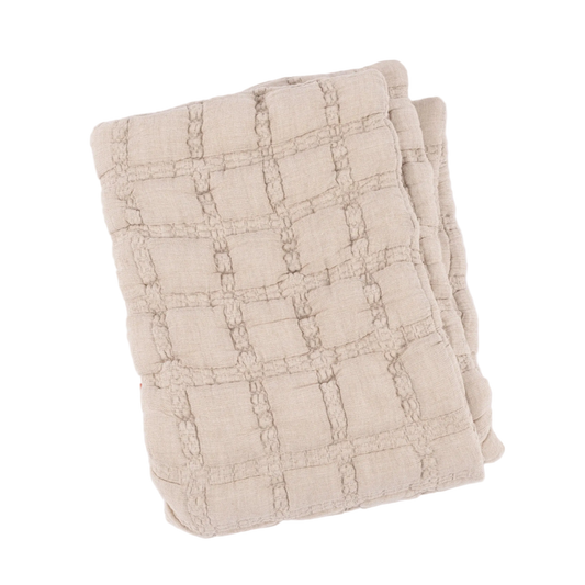 Claudia Quilt (Wheat, Queen)