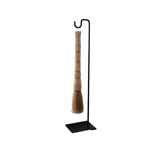 Calligraphy brush with stand for an elegant decorative display