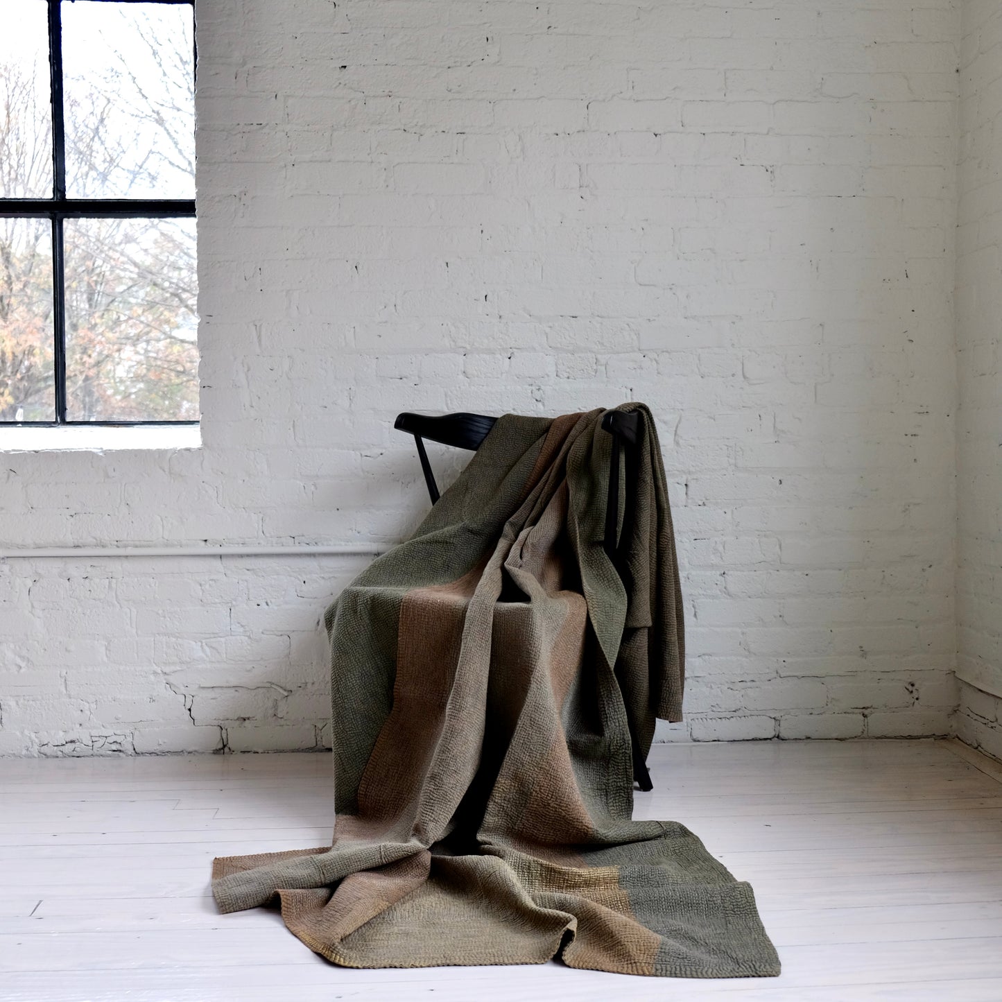 Vintage Kantha Coverlet | Aloka Home