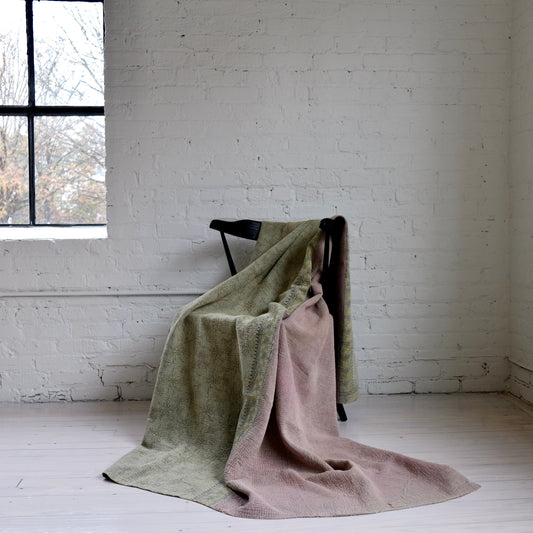Vintage Kantha Coverlet | Aloka Home
