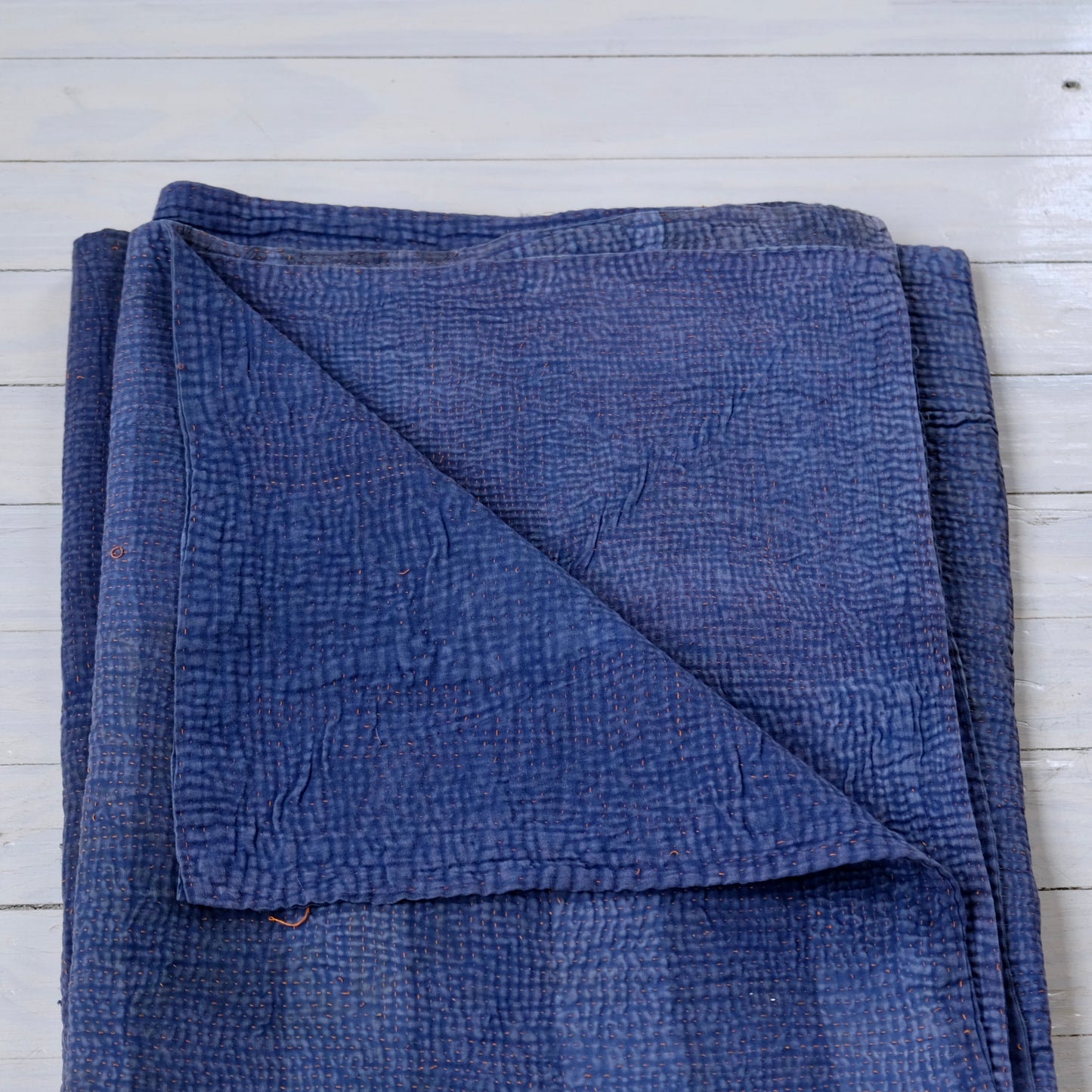 Vintage Kantha Coverlet | Aloka Home