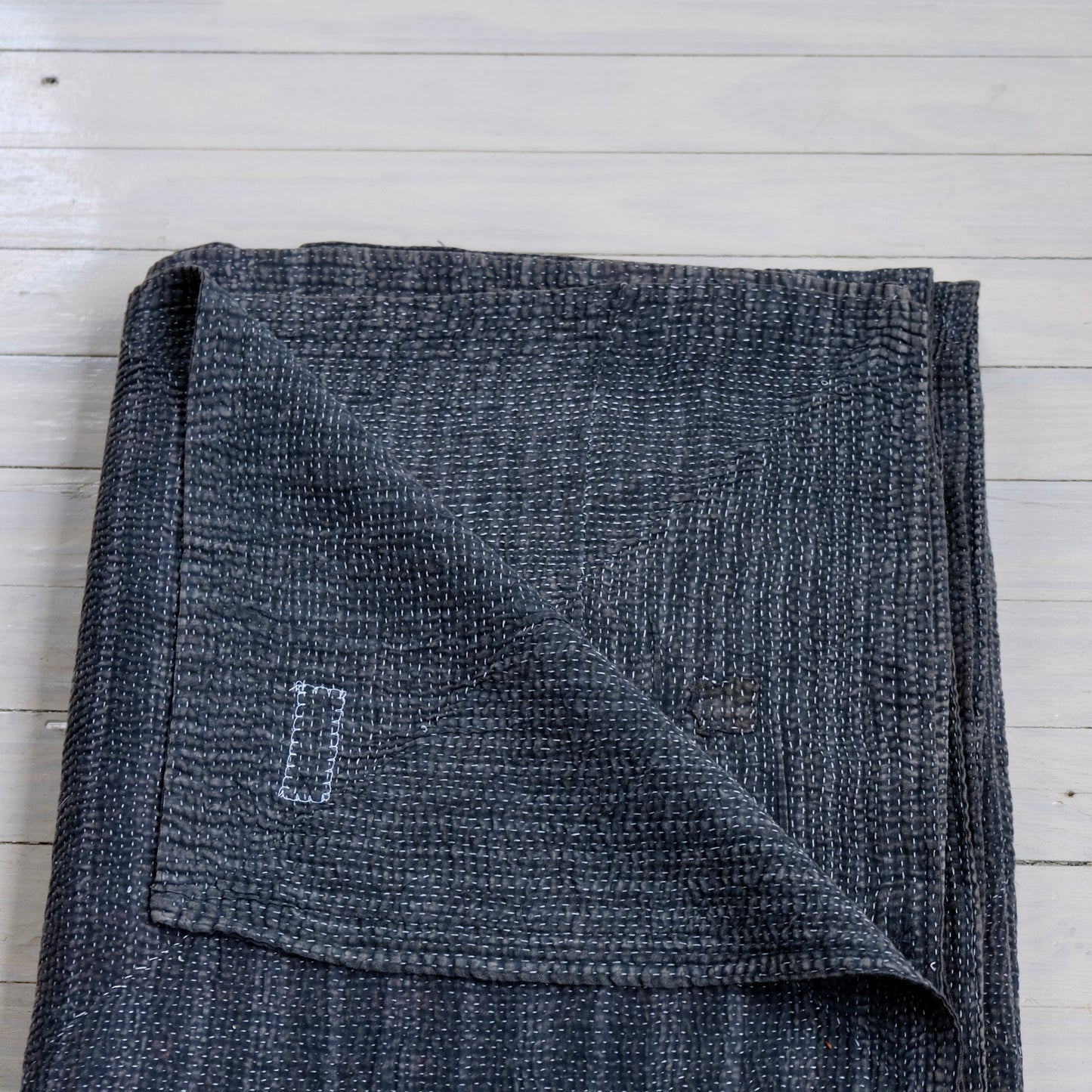 Vintage Kantha Coverlet | Aloka Home