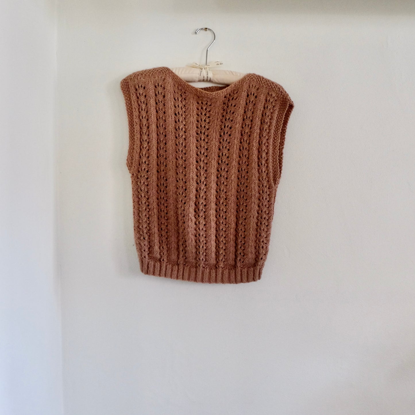 Hand Knit Sweater Vest | Vintage