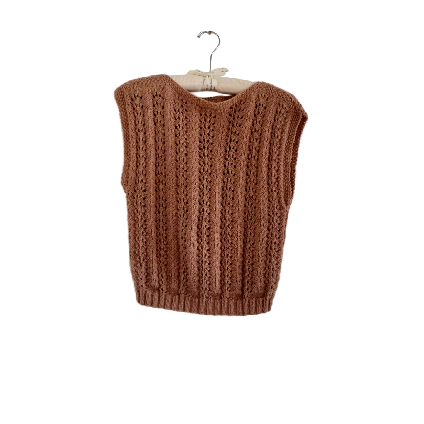 Hand Knit Sweater Vest | Vintage