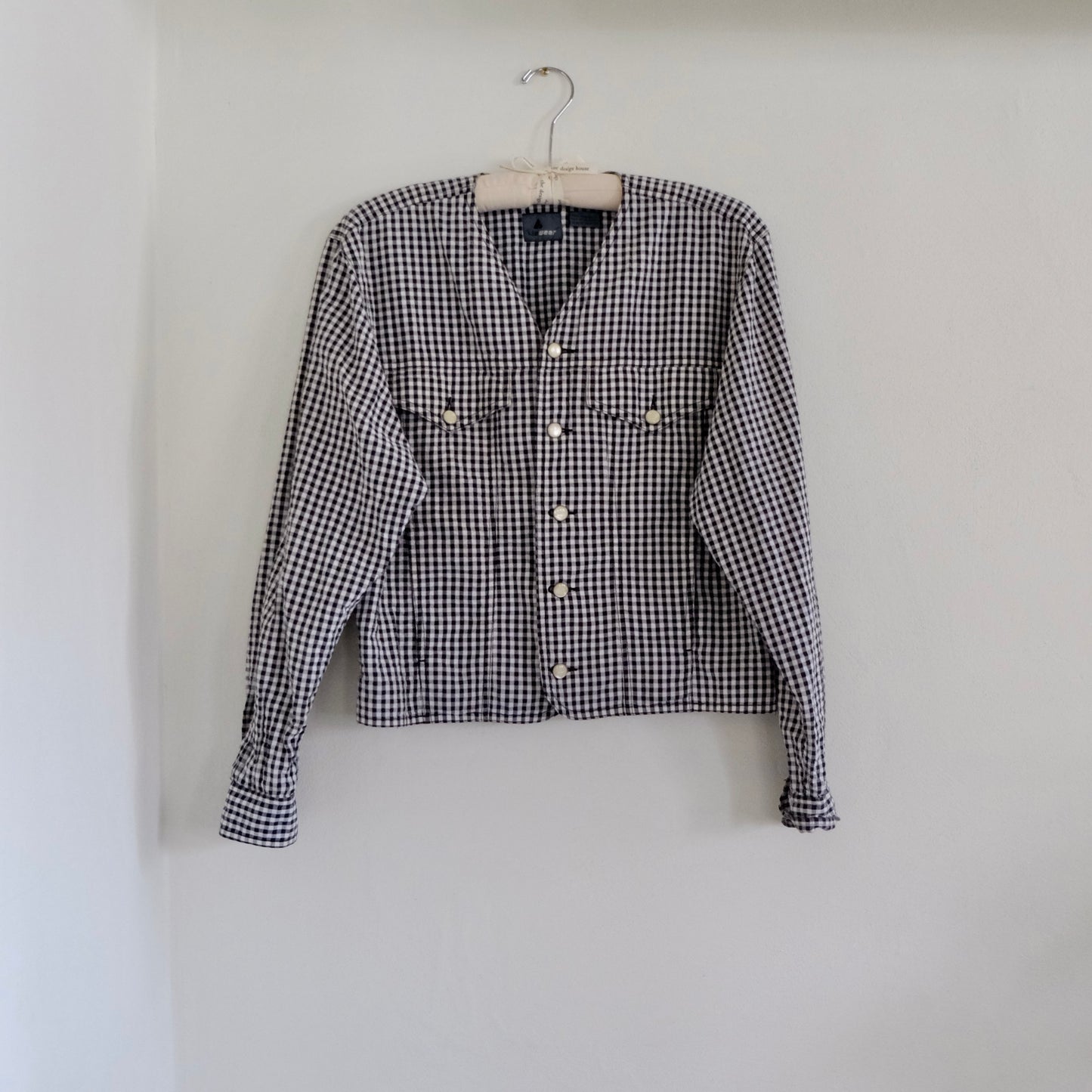 Gingham Chore Coat | Vintage