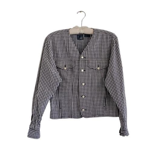 Gingham Chore Coat | Vintage