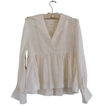 Linen Collared Blouse