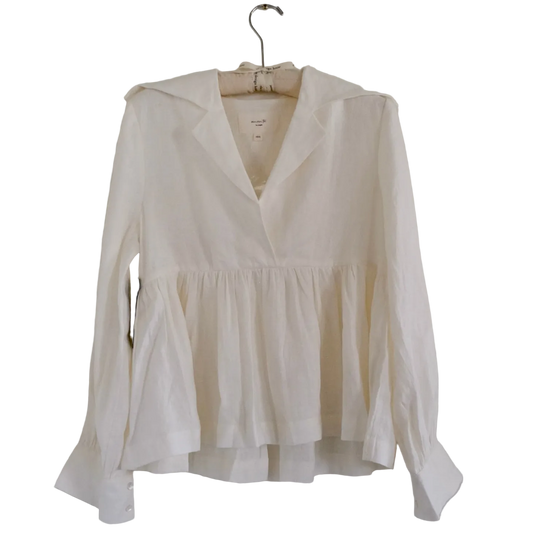 Linen Collared Blouse