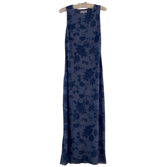 Midnight Bloom Mesh Dress