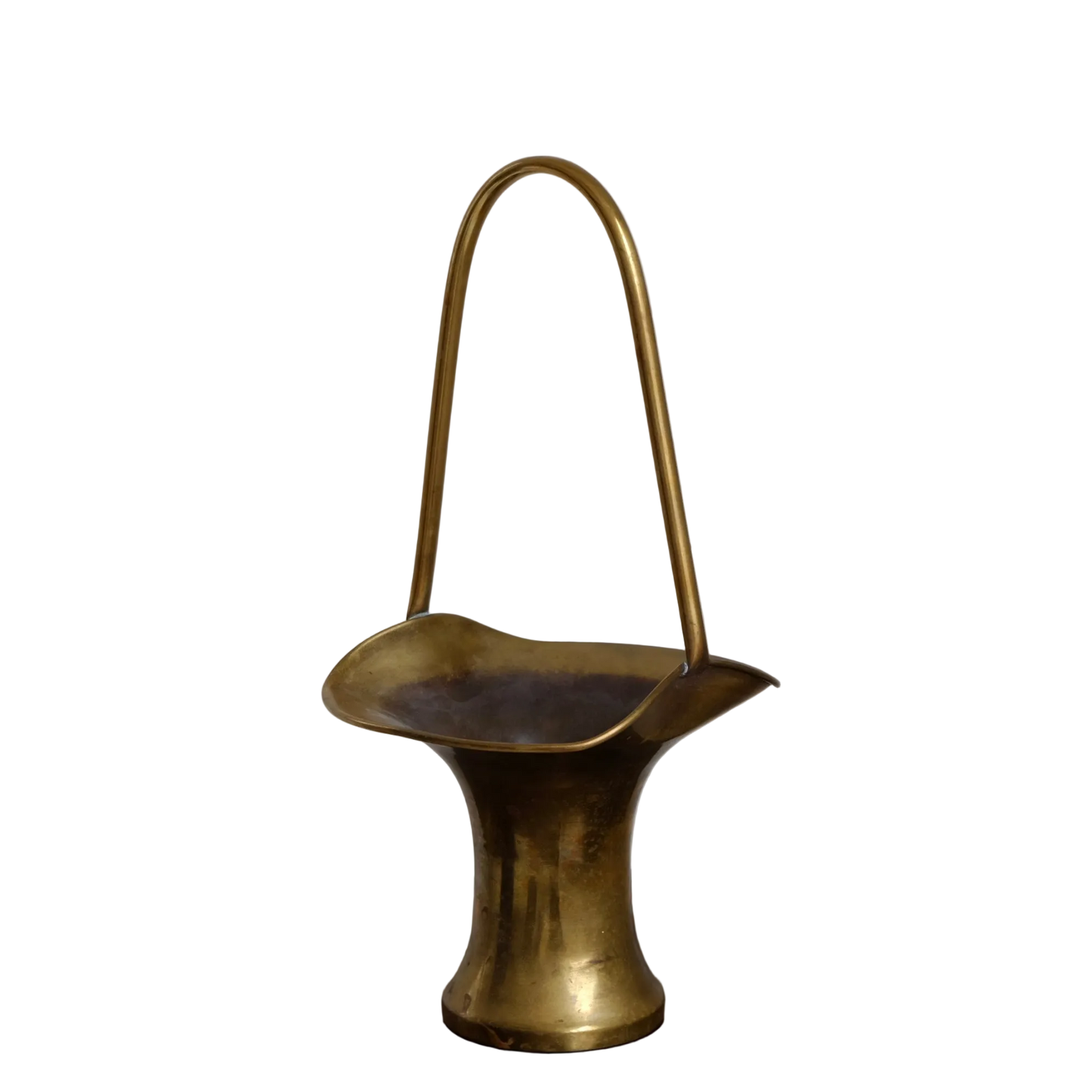 Brass Flower Basket | Vintage