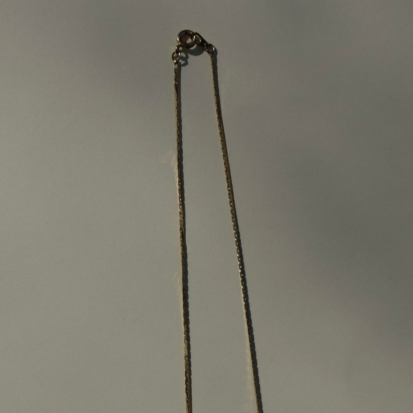 Gold String of Beads Necklace | Vintage