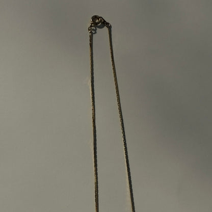 Gold String of Beads Necklace | Vintage