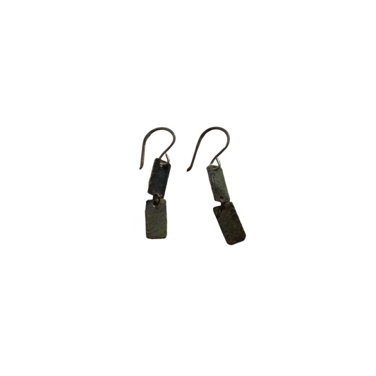 Rectangular Drop Earrings | Vintage