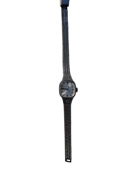 Square Face Silver Watch | Vintage