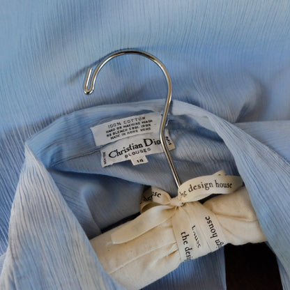 Dior 80s Short Sleeve Button-Up | Vintage
