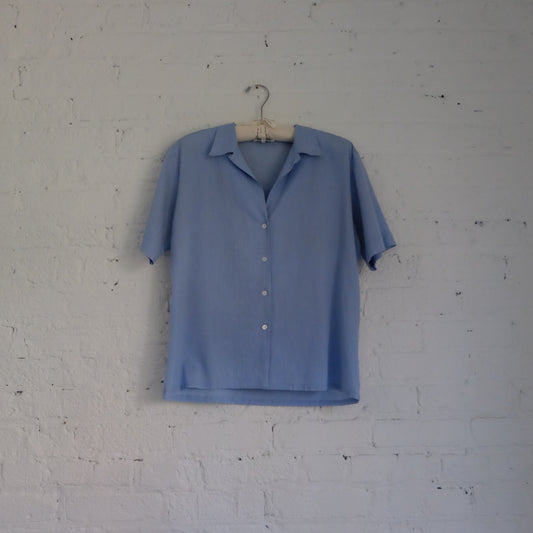 Dior 80s Short Sleeve Button-Up | Vintage