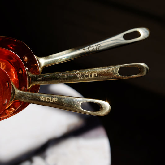 Copper Measuring Scoops