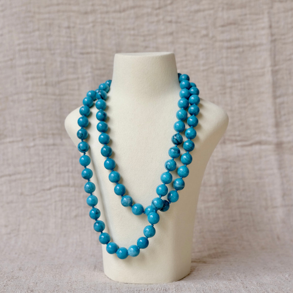 Turquoise Beaded Necklace