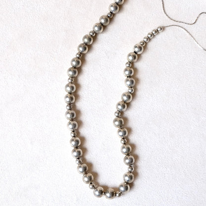 Sterling Silver Add A Bead Necklace | Vintage