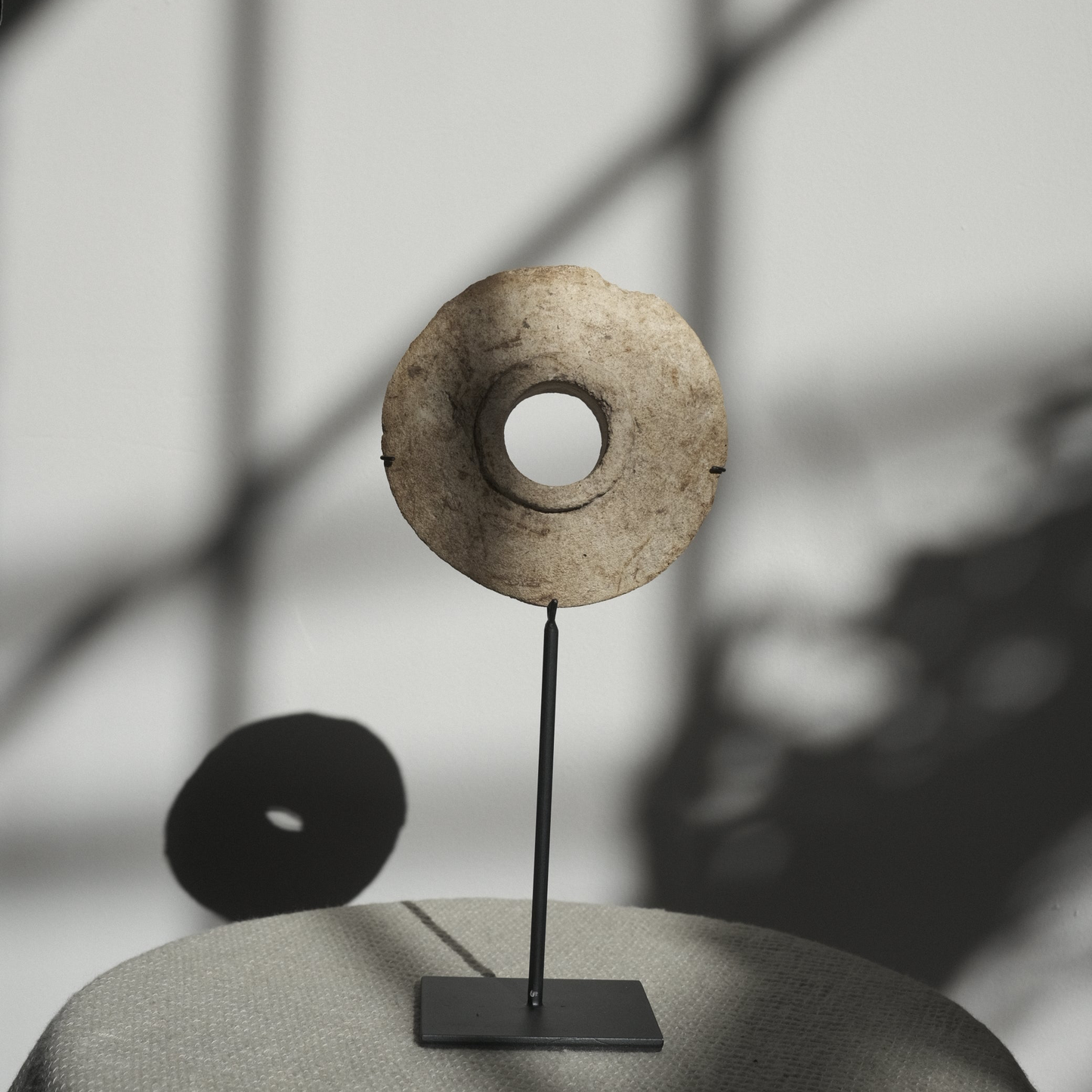 Small Millstone on Base