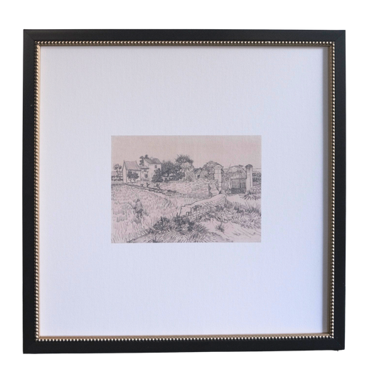 Tuscan Village Framed Art Print