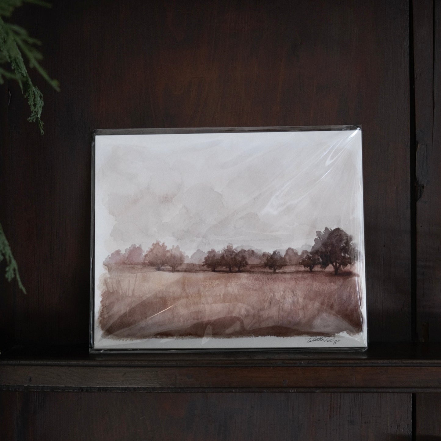 Autumn Mist | Watercolor Print
