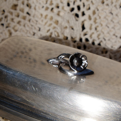 Floral Butter Dish