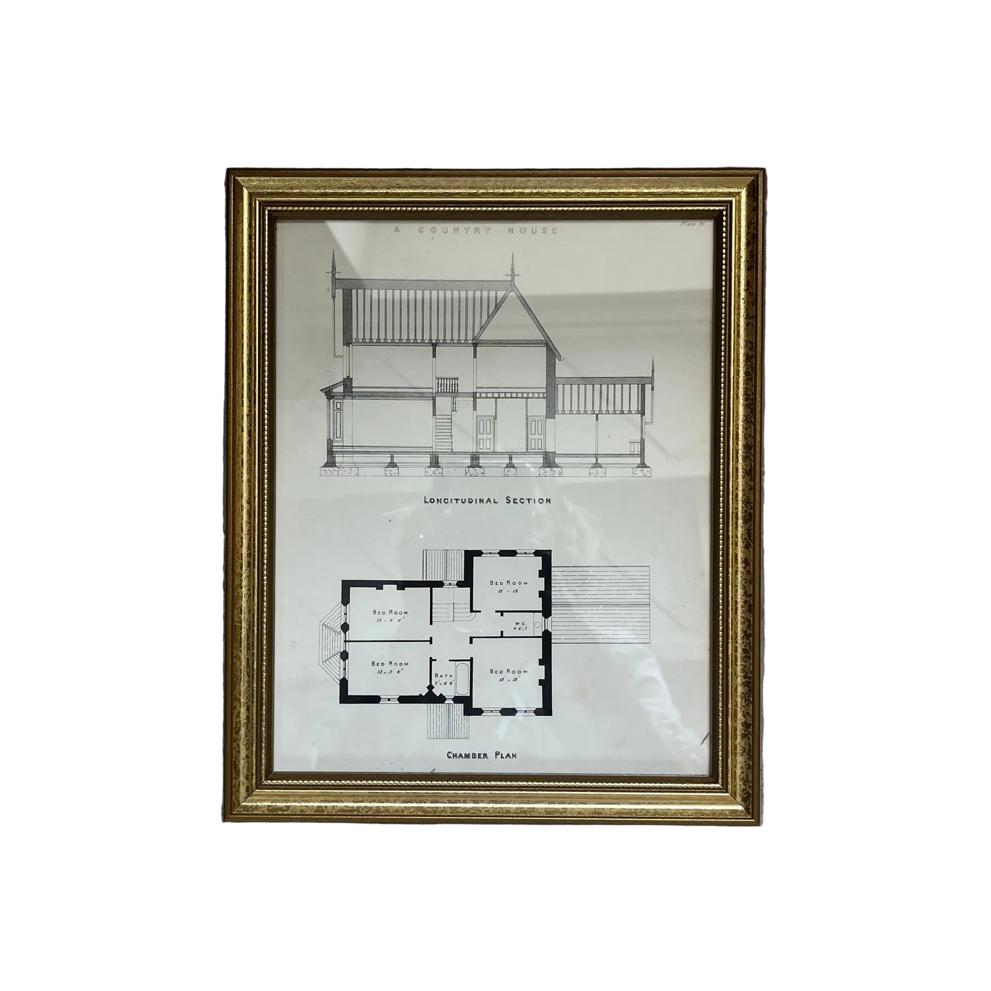 Architectural Drawing Art III | Vintage