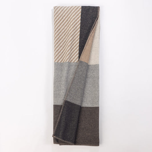 Montreal Merino Virgin Wool, Charcoal, Super Throw