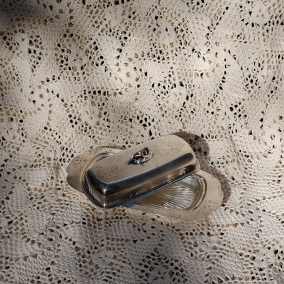 Floral Butter Dish