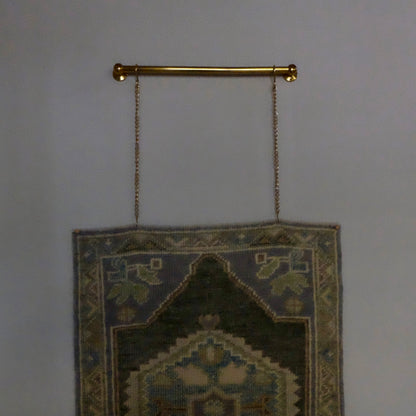 Unlacquered Brass Picture Rail