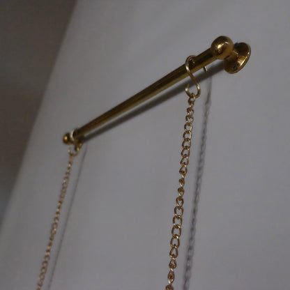 Unlacquered Brass Picture Rail