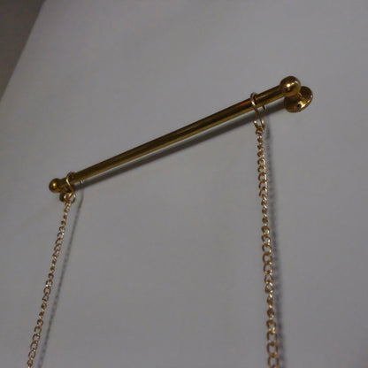 Unlacquered Brass Picture Rail