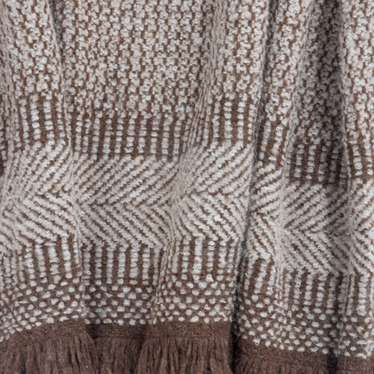Chambi Saddle Alpaca Throw Blanket