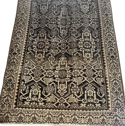 Turkish Brown Runner | Vintage