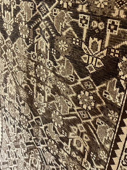 Turkish Brown Runner | Vintage