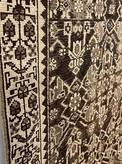 Turkish Brown Runner | Vintage