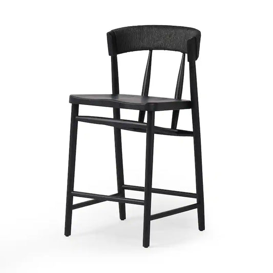 Buxton Counter Stool without Cushion Black