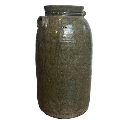 Antique Primitive Stoneware Vessel