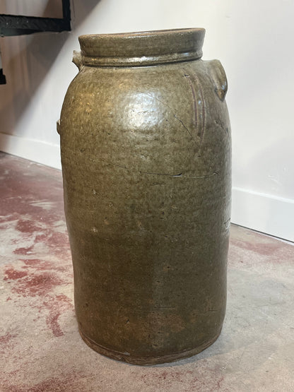 Antique Primitive Stoneware Vessel
