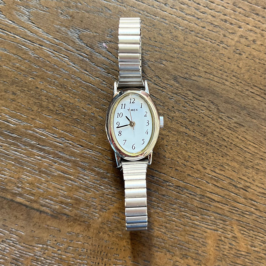 Timex Silver Tone Watch | Vintage