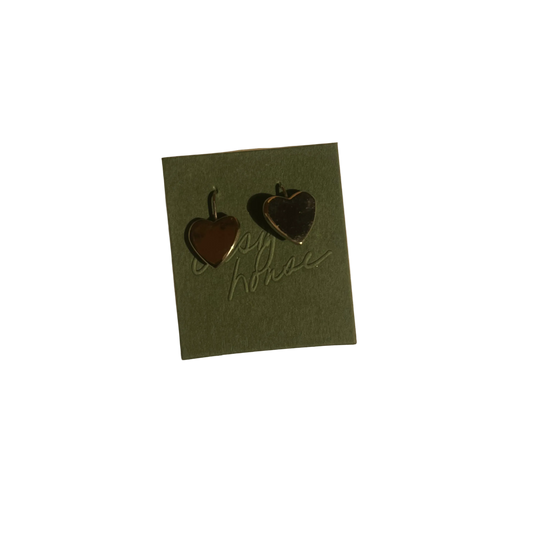 Silver Heart Earrings | Vintage